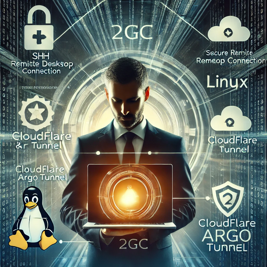 Image of Безопасное подключение к удаленному рабочему столу Linux с 2GC